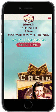 777 casino mobile vertical