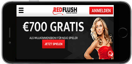 Red Flush Casino mobil horizontal