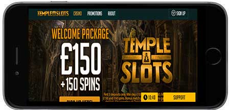 temple slots casino mobil horizontal