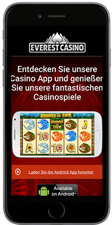 Everest Casino mobil vertikal