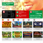 Treasure Island Jackpots homepage