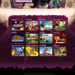 Simba Game Casino homepage