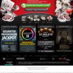 Platinum Casino Homepage