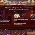 Opera night super round Night Super Round Test