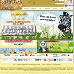Safari Scratch Casino homepage