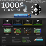 Luxury Casino Homepage