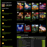 Comeon Casino Homepage