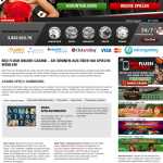 Red Flush Casino homepage