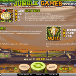 Jungle Games Features