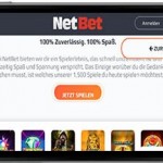 NetBet Casino mobil horizontal