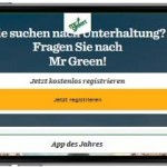 Mr Green Casino mobile horizonzal
