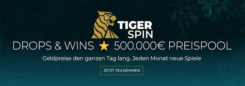 tigerspin-Casino-Webseite