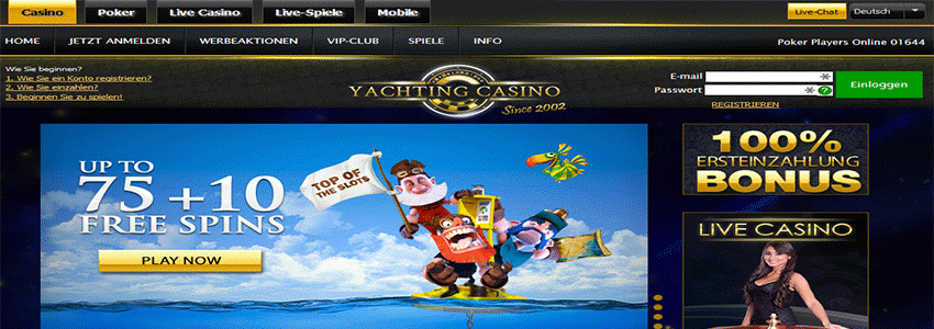 Yachting Casino Cover