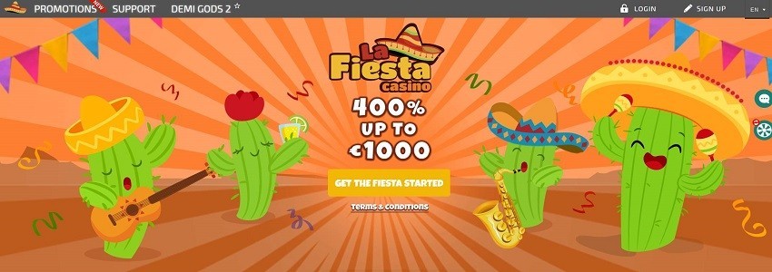 Casino La Fiesta Cover