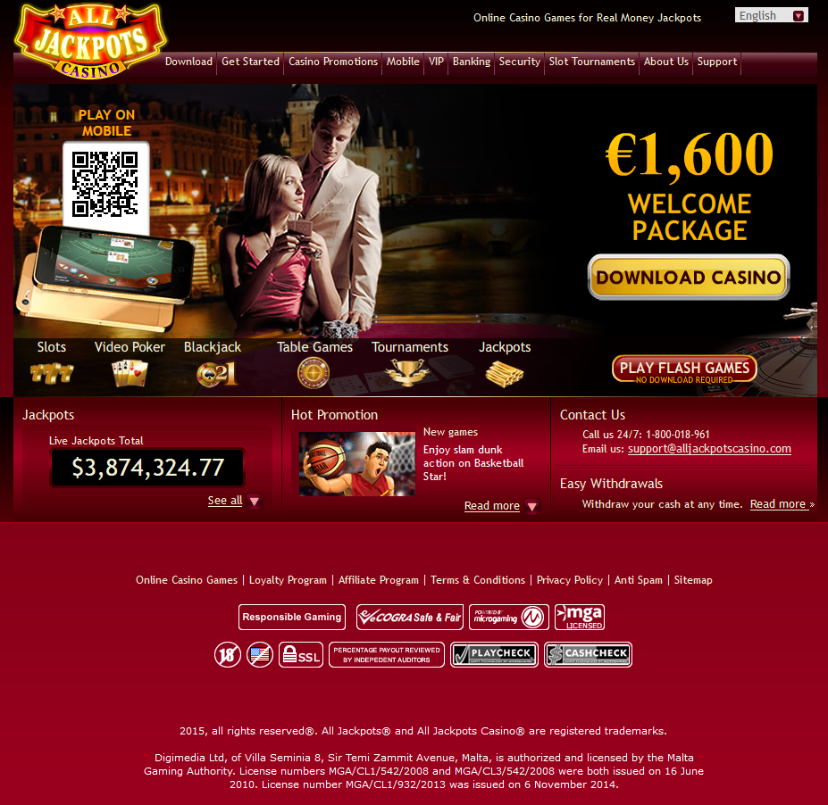 All jackpot online casino gaming online casino