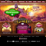 aladdins gold casino homepage