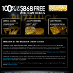 buzzluck casino homepage