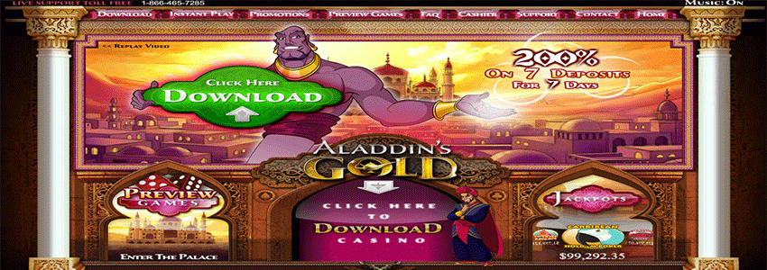 aladdins gold casino cover