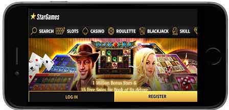 Stargames Casino mobil horizontal