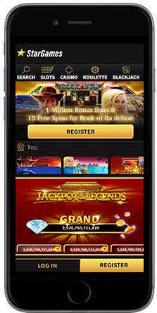 Stargames Casino mobil vertikal